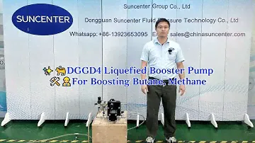 Suncenter High Pressure DGGD4 Liquefied Booster Pump