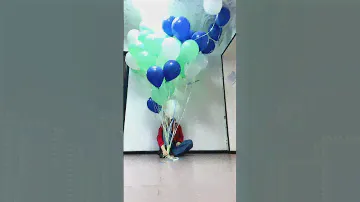Гелиевые шары. Угадай количество #balloon #шарики #шары