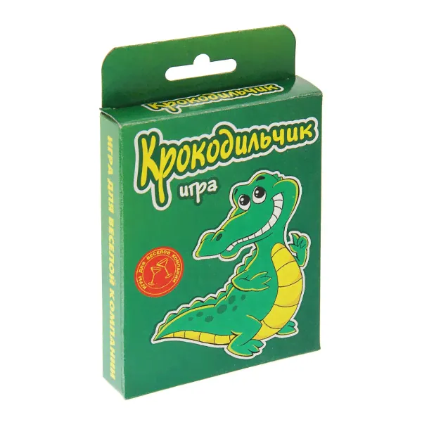 Игра карточная "Крокодильчик" 10071 Гелий