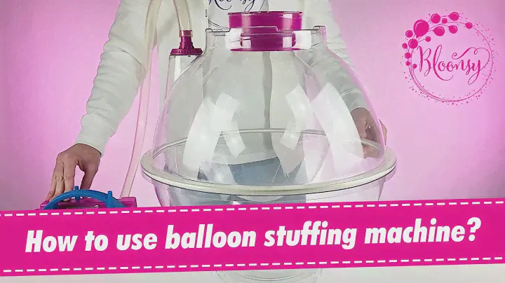 How to use Bloonsy Balloon Stuffing Machine? - Clear bobo balloons
