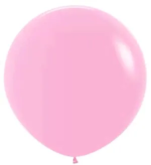 Розовый, Пастель 36" / 1 м + гелий + Hi-Float*
