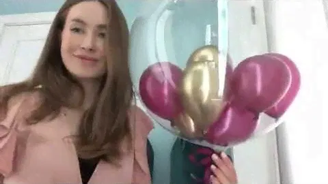 Как надуть баблс с мелкими шарами | SHARLIT